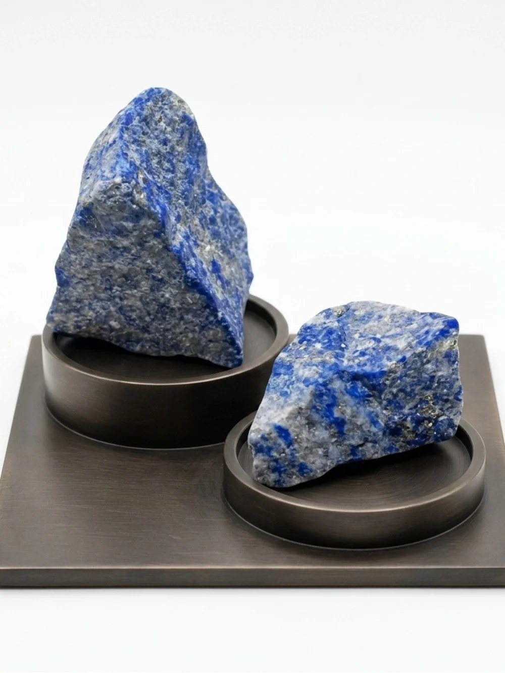 New Lapis Lazuli Third Eye Chakra Blue White Ultraviolet Natural Tumble Crystals